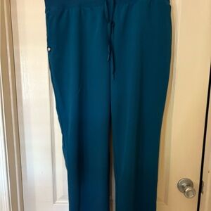 Jaanuu Teal V-Neck Top